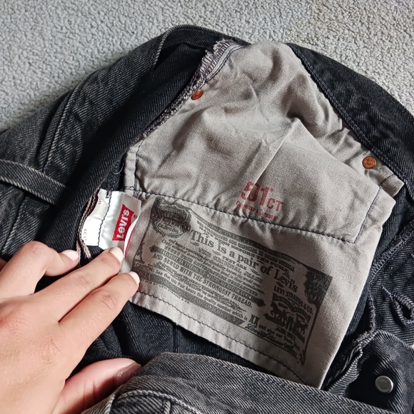 Levi's 501 CT Black 27 - Picture 6 of 6